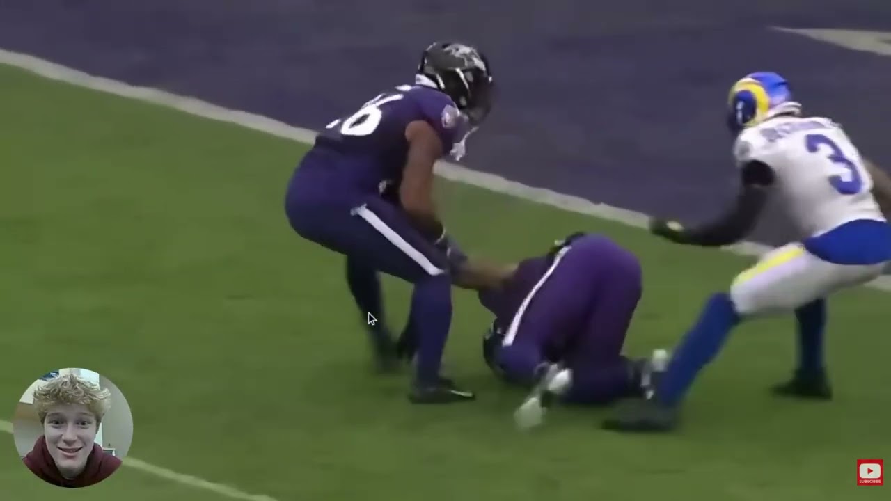 Reacting to "NFL Craziest 'Didn't see that coming' Moments"