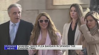 Pop star Shakira reaches a deal with Spanish prosecutors on the first day of tax fraud trial
