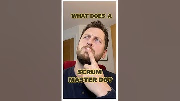 What does a Scrum Master do?