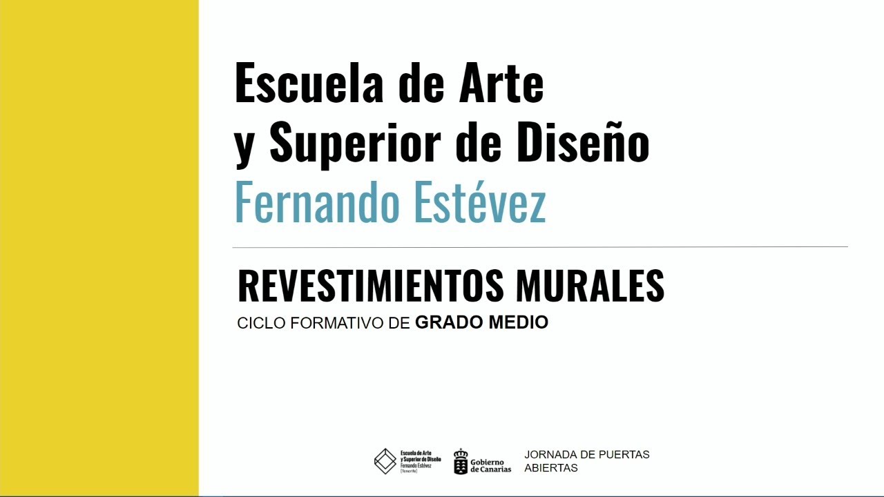 Ciclos formativos de Grado Medio - Escuela de Arte y Superior de Diseño  Fernando Estévez