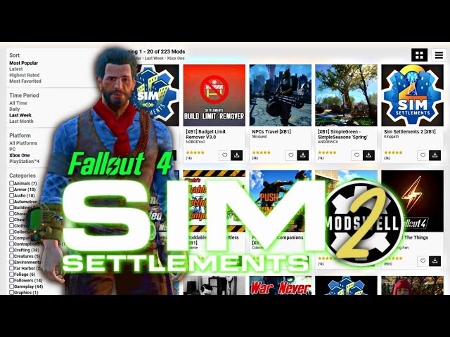 Sim Settlements 2 - Brazilian Portuguese Translation at Fallout 4