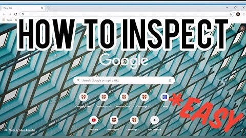 How To Inspect On Windows!!  (Aka: changing words & elements)