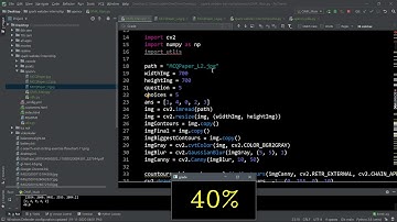 OMR SHEET SCANNER PYTHON WITH OPEN CV COMPUTER VISION PROJECT | spark internship computer vision