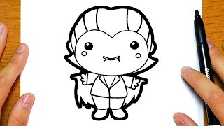 COME DISEGNARE UN VAMPIRO PER HALLOWEEN | Disegni facili ed educativi COME DISEGNARE UN VAMPIRO PER HALLOWEEN | Disegni facili ed educativi