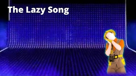 Just Dance 4 Fanmade Mashup- The Lazy Song by Bruno Mars