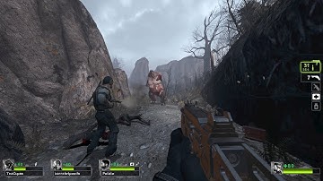 Left 4 Dead 2 Expert Gameplay Uzi Delta Force Weapon Anim Mod