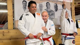 Joe Moreira Promoted to Red Belt