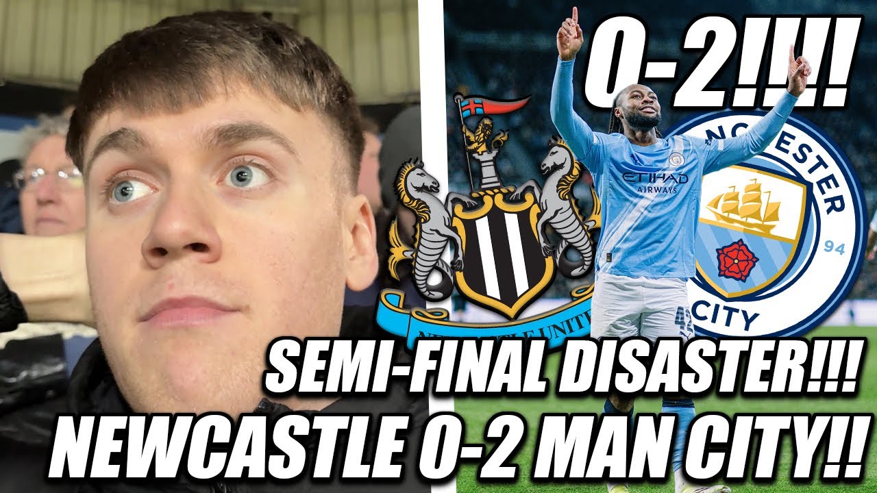 *ПОЛУФИНАЛЬНАЯ КАТАСТРОФА!!* Видеоблог матча «Ньюкасл» — «Манчестер Сити»! Кубок Карабао 0-2!!