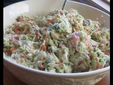 Cole Slaw Recipe - How to Make Easy, Delicious, Homemade Cole Slaw