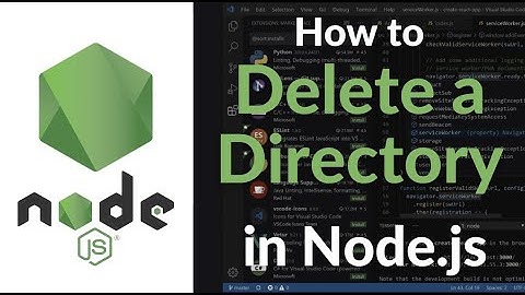 How to Delete a Directory in Node.js | Remove Folders Using fs Module & Best Practices 2025