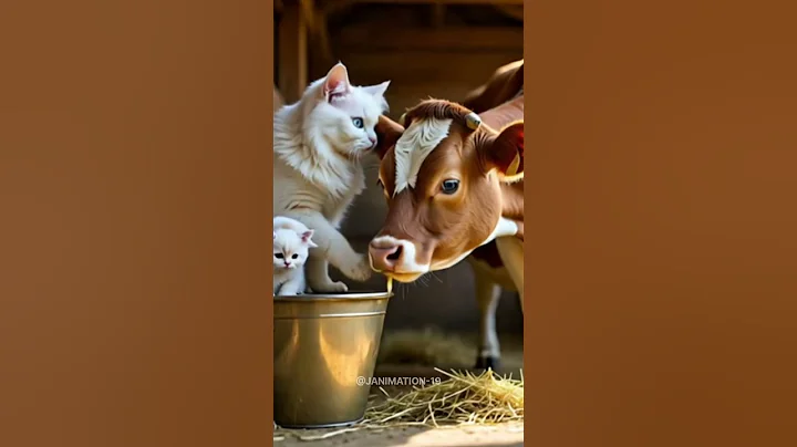 Video 9478001: turkish angora kitten cat, white turkish angora kitten, beautiful turkish angora cat, kitten farming, cat kitten fluffy