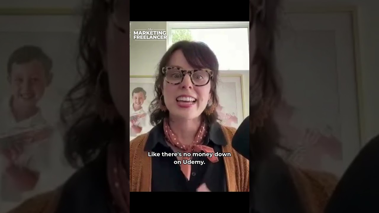 sell courses on UDEMY 