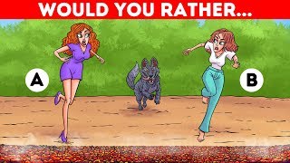 "Would You Rather" Riddles And Trivia That'll Fry Your Brain 😲 screenshot 3