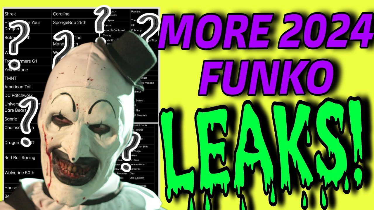 MORE 2024 FUNKO LEAKS YouTube