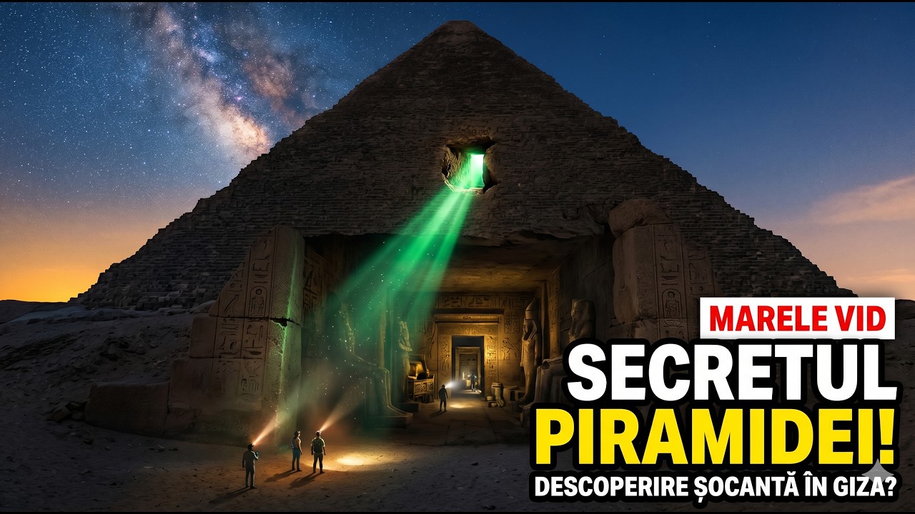 „Marele Vid” din Marea Piramidă de la Giza. Ce ascunde camera secretă?