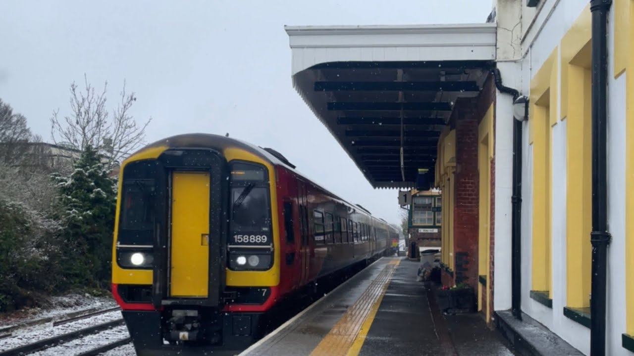 EXPLORING THE BREAKLAND LINE PART 3 — Snowy Trains at Attleborough!