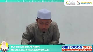 Download Lagu (Tilawah SMP) 10. M. Radit Akbar Al Ajami - MTSN 2 KOTAWARINGIN BARAT MP3