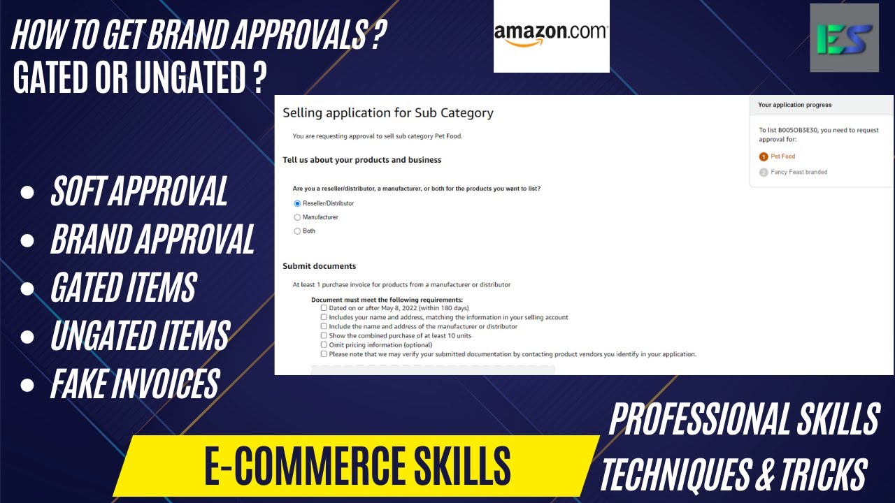 How To Get Brand Approval on Amazon ? Soft or Brand Approval | What are ...