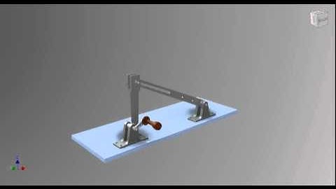 autodesk inventor 4-bar linkage