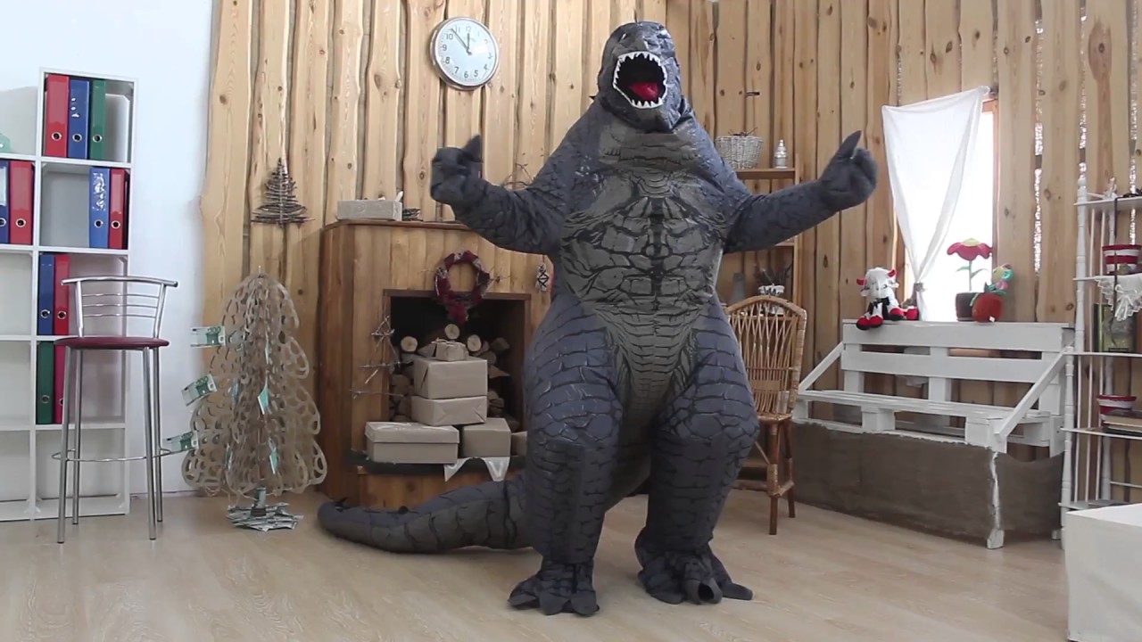 Godzilla costume, Halloween costumes, godzilla costume for adults, inflatab...