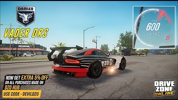 Vader DRS | Drive Zone Online: Vader DRS Speed Test Stock | Max & Max CP !!  @DriveZoneOnline  