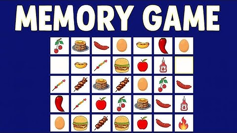 Game Development Using Python | Build a Memory Game with Pygame