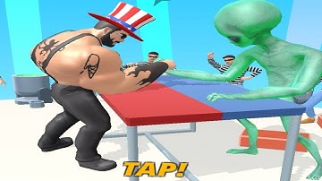 Muscle Rush All Level Gameplay Android, iOS Level 411s412