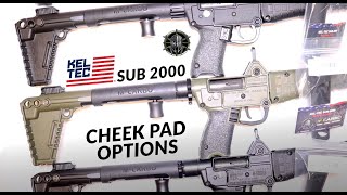 KEL TEC SUB 2000 Cheek Pad Options for M*CARBO SUB 2000 Bolt Tube Covers Explained!