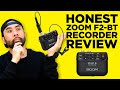 Zoom f2bt field recorder unboxing  first impressions  runplayback