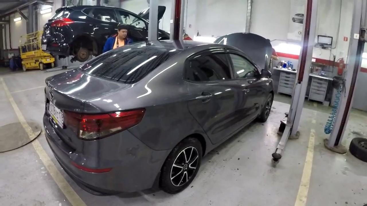 Расход бензина kia rio