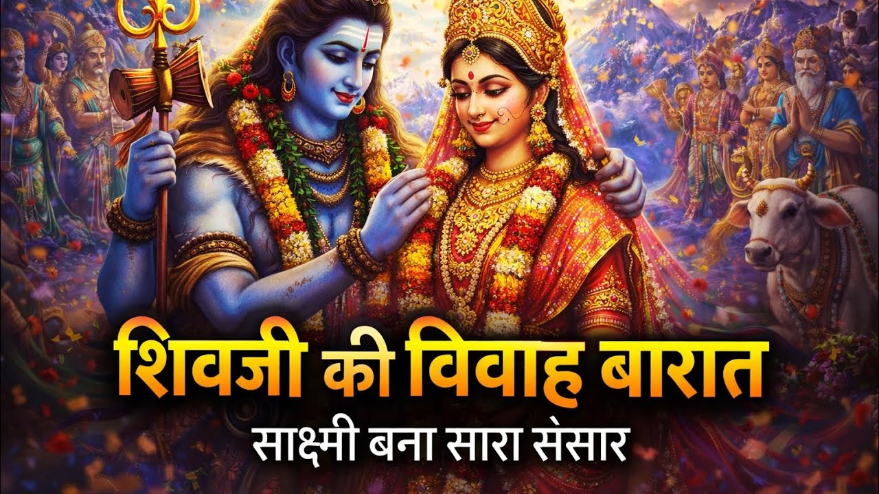 आज सजी शिव की बारात | पार्वती संग पवित्र विवाह | Shiv Vivah Bhajan 2026