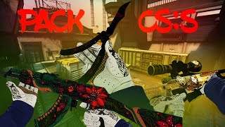 PACK DE SKINS CS:S (SKIN PACK FOR CS:S) SKINS MAIS CARAS DO CS:GO--THE KING