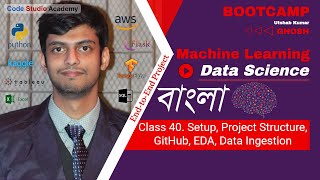 Class 40. Setup, Project Structure, GitHub, EDA, Ingestion (End-to-End Project).