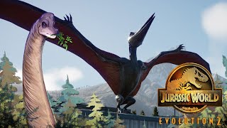 On a Collision Path with PTERANODON?! 🦖 Jurassic World Evolution 2 • #9