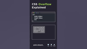 CSS Overflow Explained With Animations 😮‍💨 Most Imp property for