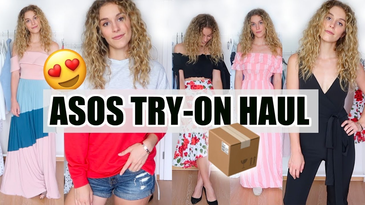 Der riesigste XXL ASOS HAUL aller Zeiten mit Try-on! 2018 ♡ BarbaraSofie