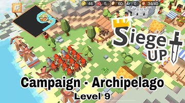 RTS Siege Up - Archipelago Level 9