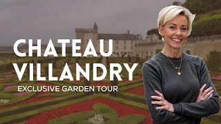 Chateau Villandry EXCLUSIVE Garden Tour & Interview with Owner