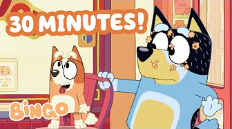 30 MINUTES of Funny Bingo Moments with Dad! 😆✨ | Laughs & Life Lessons 💙 |  Bingo - Official Channel