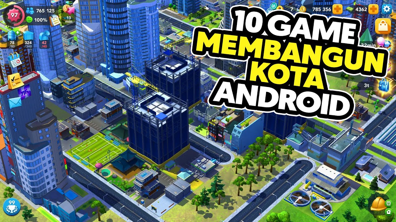 10 Game Membangun Kota Terbaik Android 2026 Grafik HD YouTube