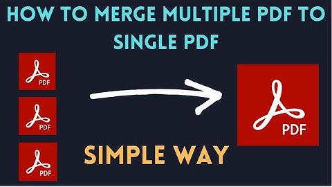 How merge multiple  pdf to one single pdf in hindi