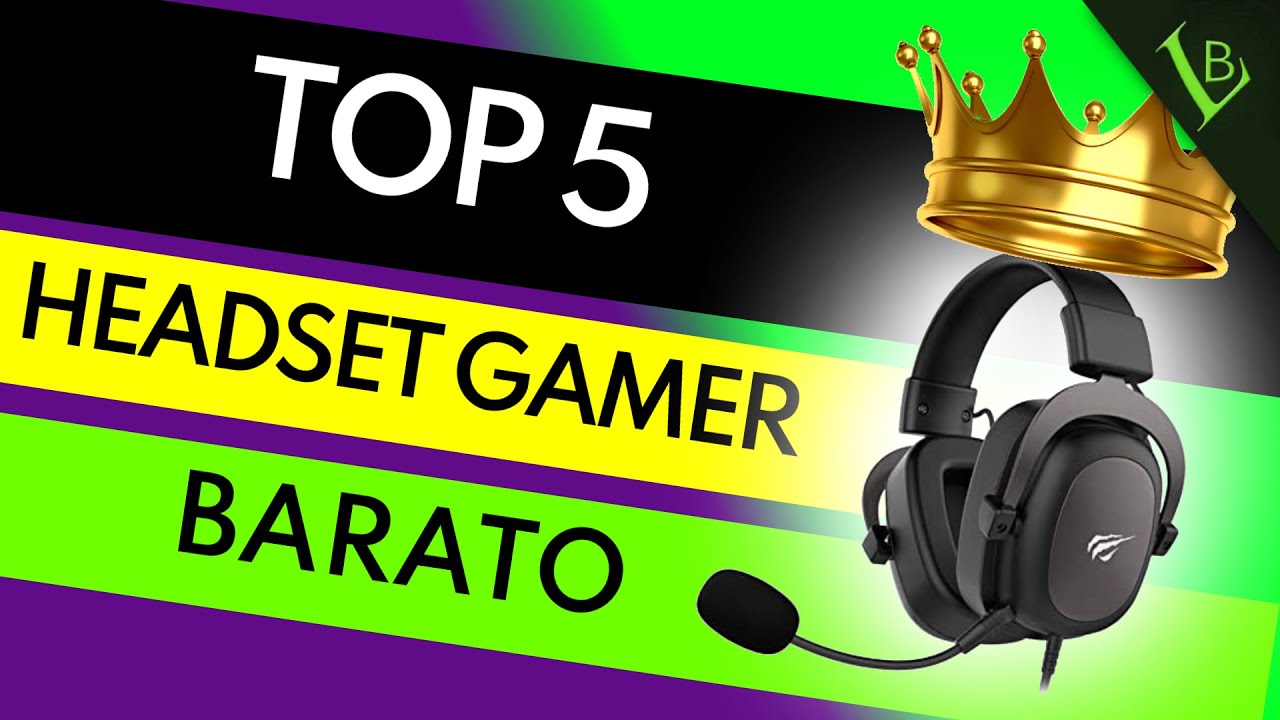 TOP 5 MELHOR HEADSET GAMER BARATO 2021 CUSTO BENEFÍCIO ATÉ 200 REAIS -  YouTube