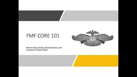 FMF Core 101