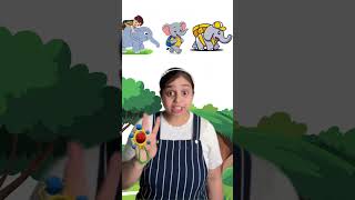 Count 1 to 5 with Animals 🐱🐶🐘 | Fun Learning for Toddlers