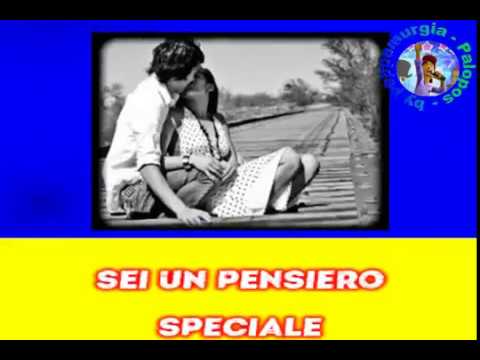 Eros Ramazzotti - Sei un pensiero speciale (karaoke - fair use) - YouTube