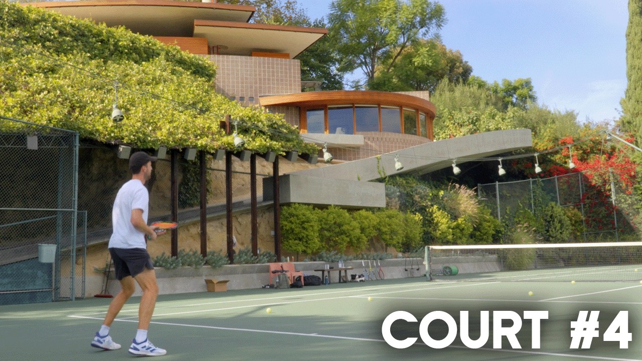 В поисках лучшего теннисного корта в мире: Лос-Анджелес