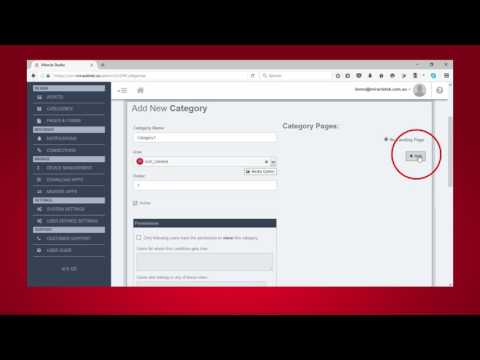 makeen transform - Creating Categories to Group Forms and Pages