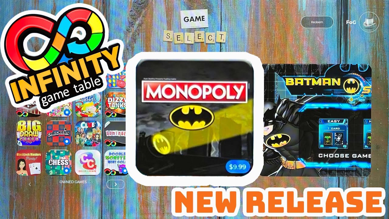 THE DARK KNIGHT RETURNS!!....To The Infinity Game Table Thanks To Arcade1Up & A Giant Checkbook.