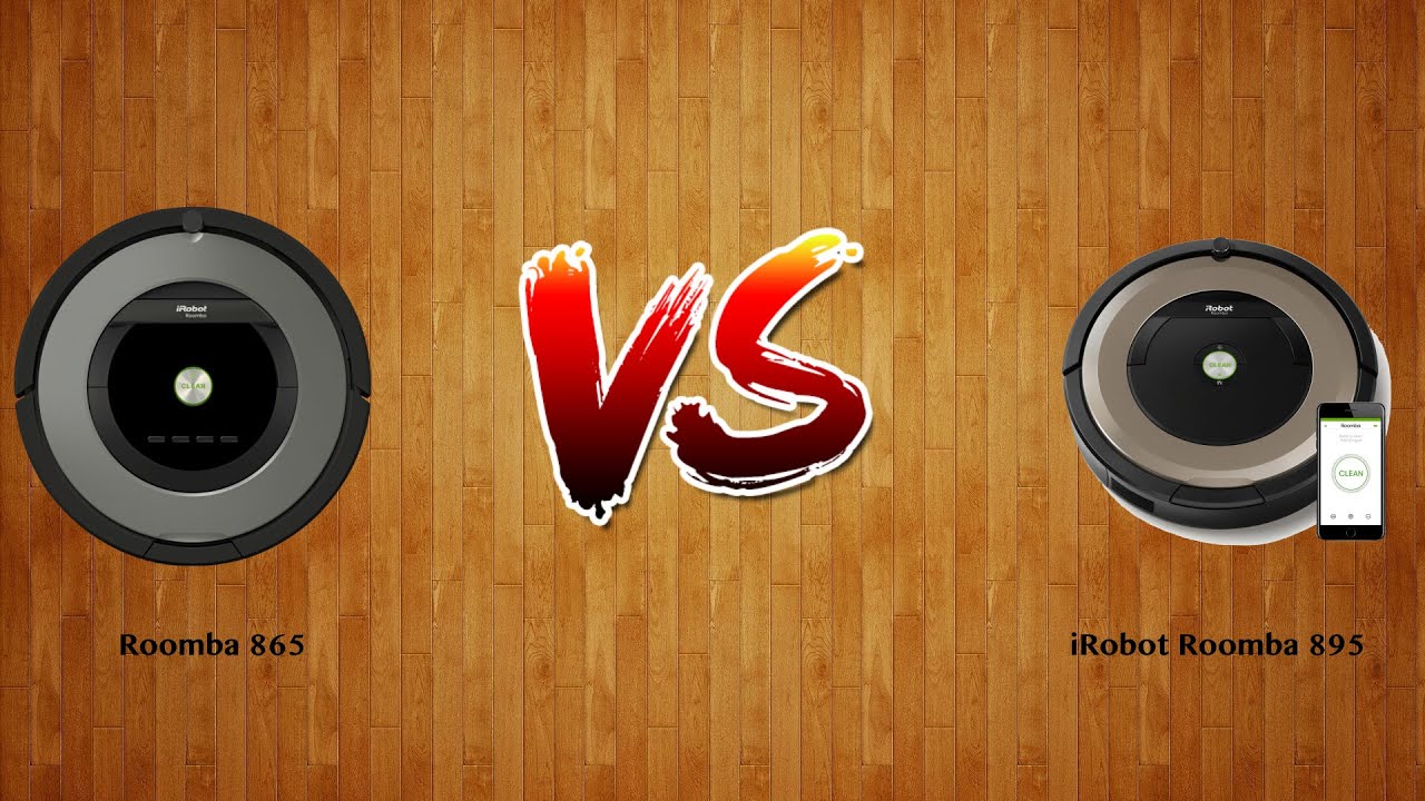 Roomba 865 vs iRobot Roomba 895 - Robot Vacuum Comparison - YouTube