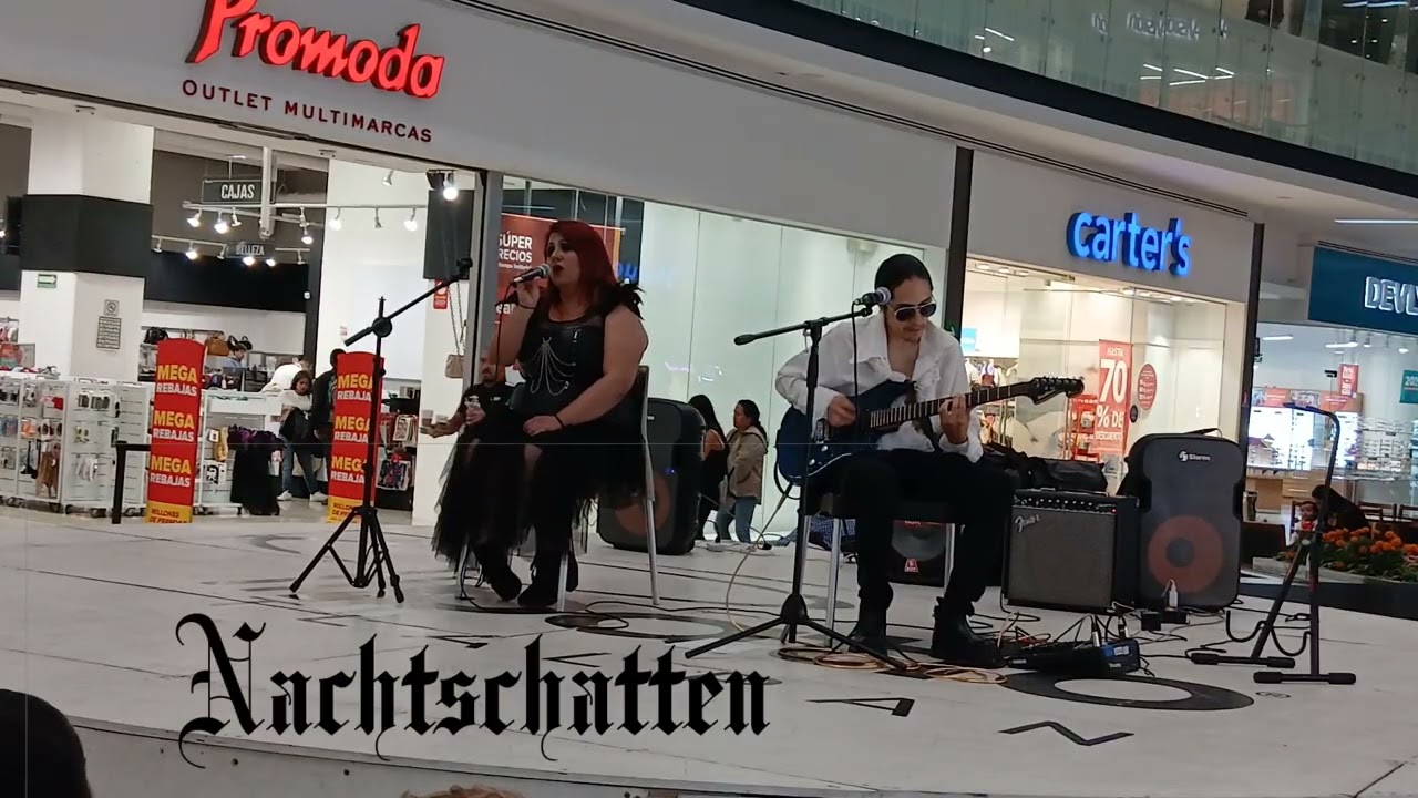 NEMO versión semiacústica - Nachtschatten Nightwish cover - PATIO TLALPAN 31 de octubre 2025